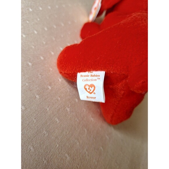 Ty Beanie Babies Rover Red Dog #4101 DOB:05/03/96 Vintage - Picture 3 of 11